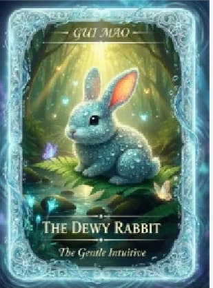 The Dewy Rabbit card