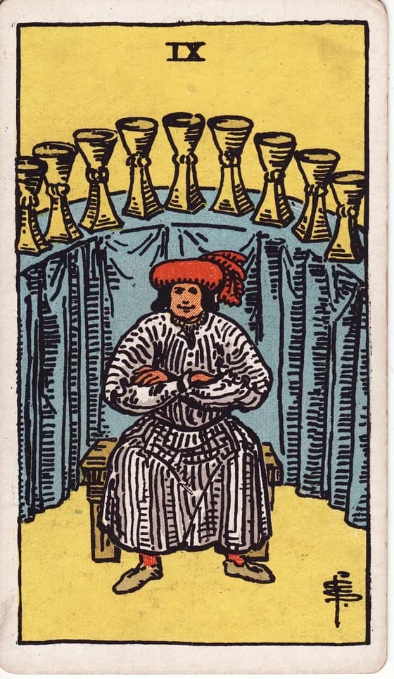 Nine of Cups