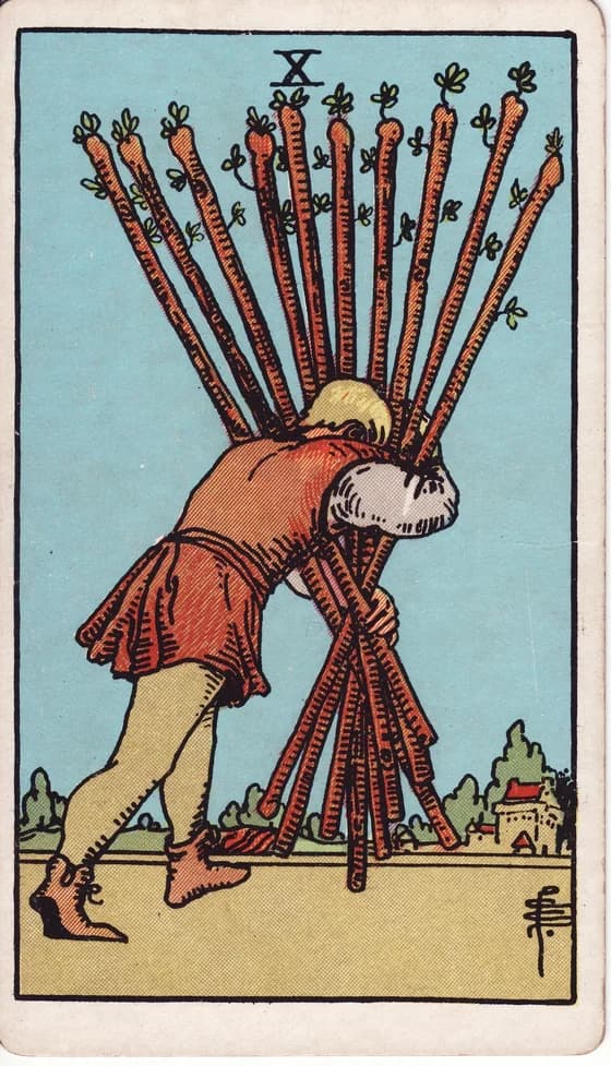 Ten of Wands